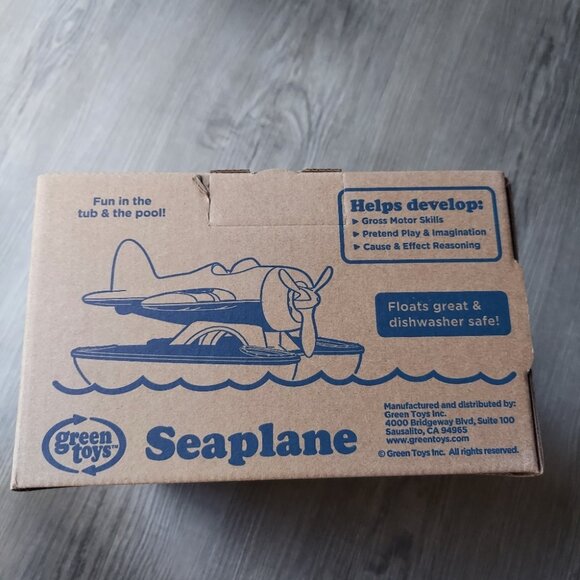 Green Toys DISHWASHER SAFE Floating Sea Plane - Picture 4 of 6